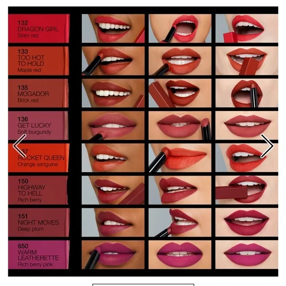 NWT NARS PowerMatte Lipstick Dragon Girl 132 - mini/travel size - Picture 5 of 9